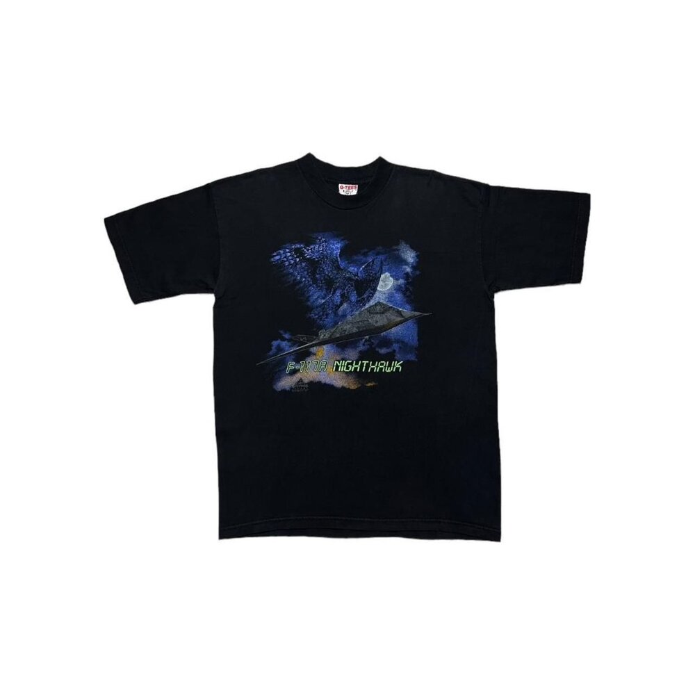 Vintage Nighthawk Plane F-117A T-Shirt